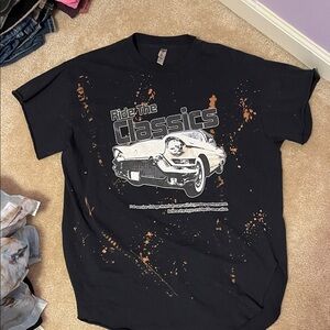 Black 'Ride The Classics' Graphic Tee - Short Sleeve